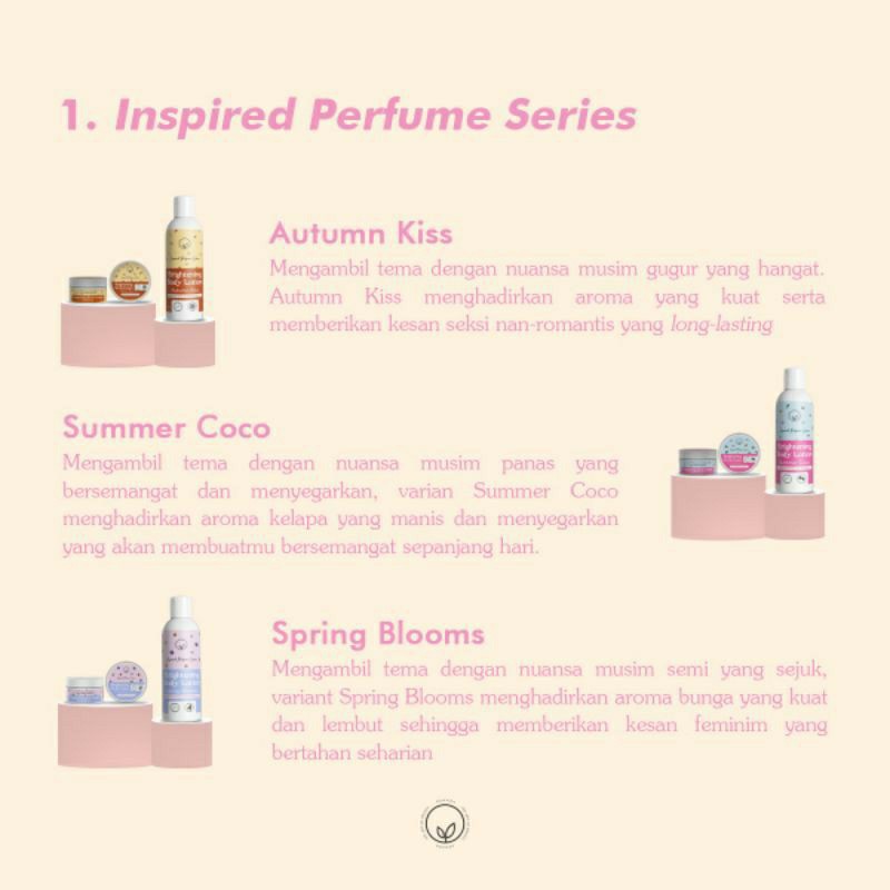 Denara Official Brigthening Body Scrub Cream Inspired Parfume Series 3