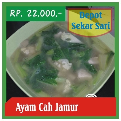 Depot Sekar Sari-Ayam Cah Jamur