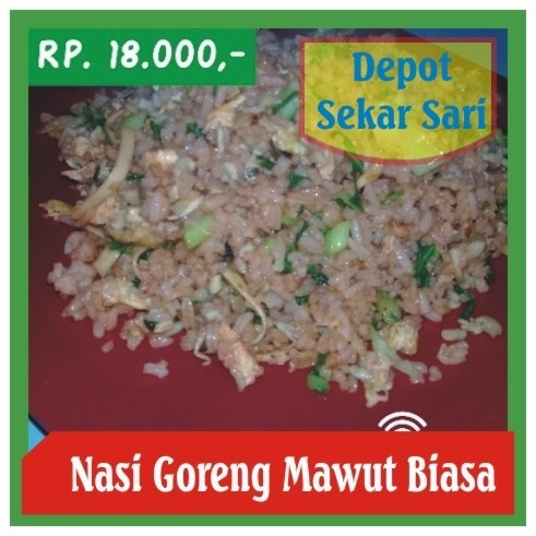 Depot Sekar Sari-Nasi Goreng Mawut Biasa