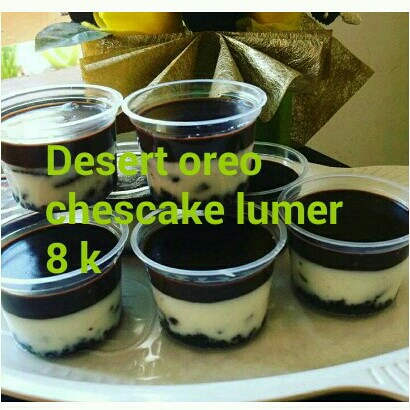 1 Hari Sebelum Pesan Desert Oreo Chesecake Lumer