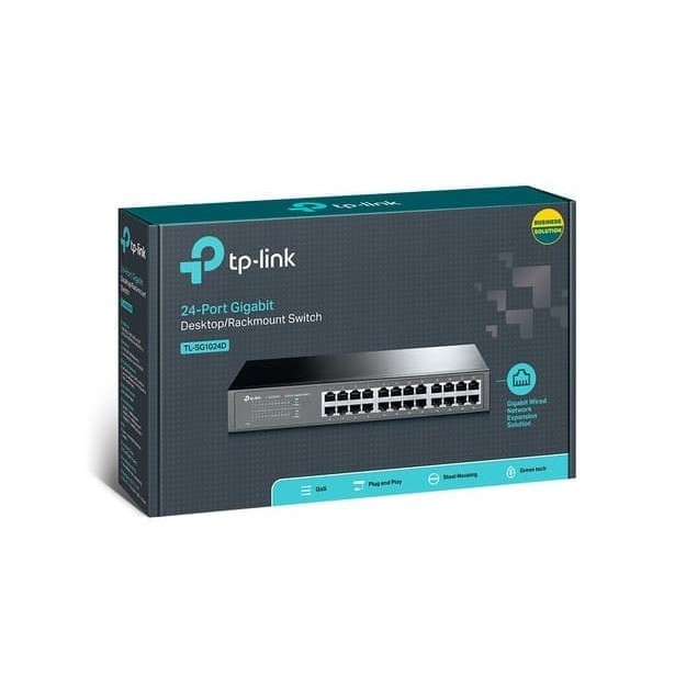 Desktop Rackmount Switch HUB 24 Port Gigabite TP Link 2