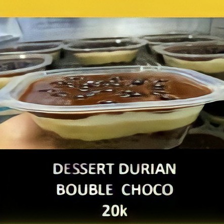 Dessert Durian Double Choco