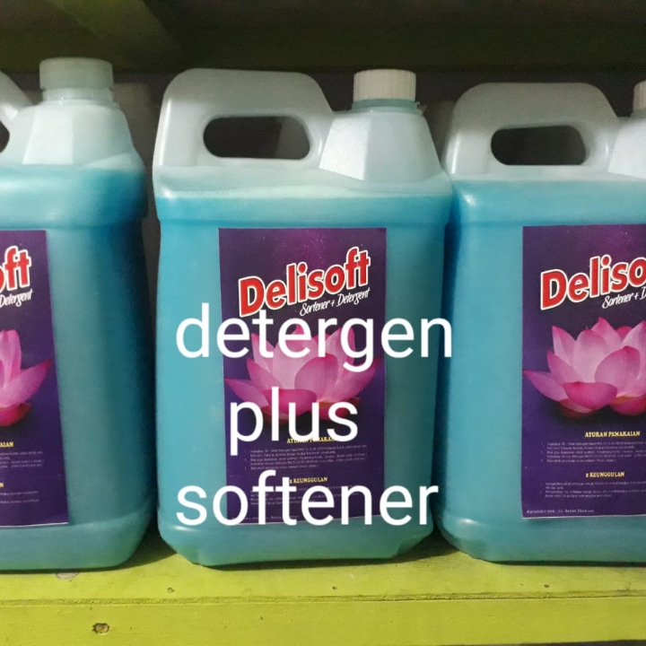 Detergen Cair Plus Softener