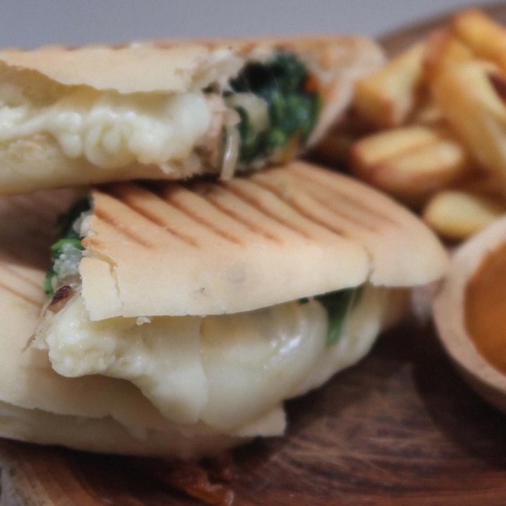 Di Fungi Spinach Panini