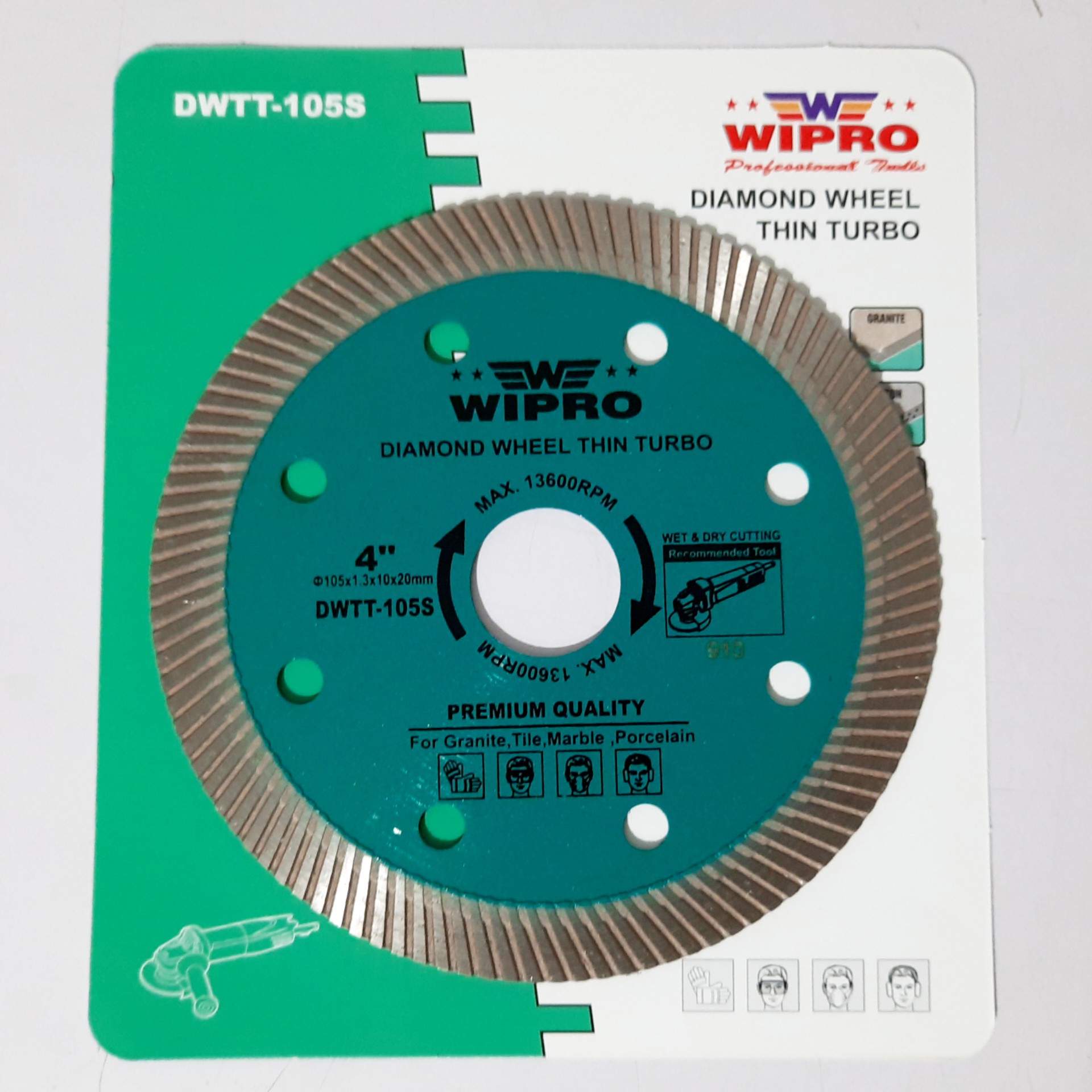 Diamond Wheel Turbo 4 Wipro DWTT-105S 2