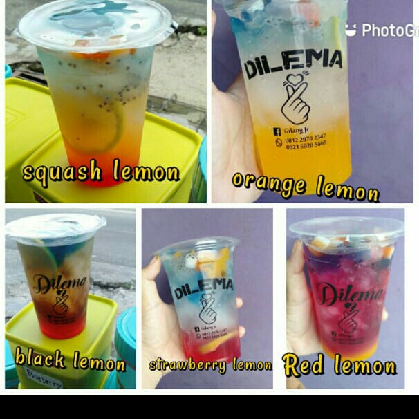 Dilema Squash Lemon