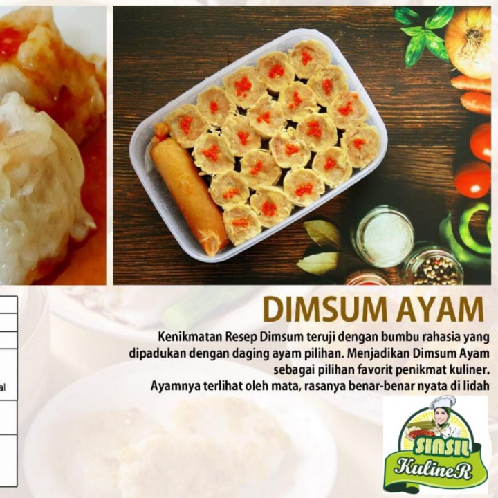 Dimsum Ayam Seafood Sinsil 