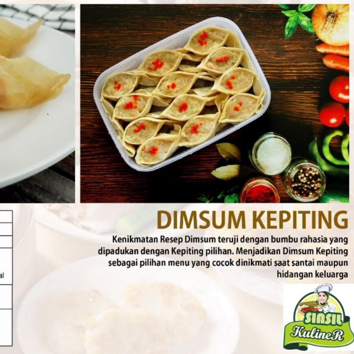 Dimsum Kepiting Sinsil 