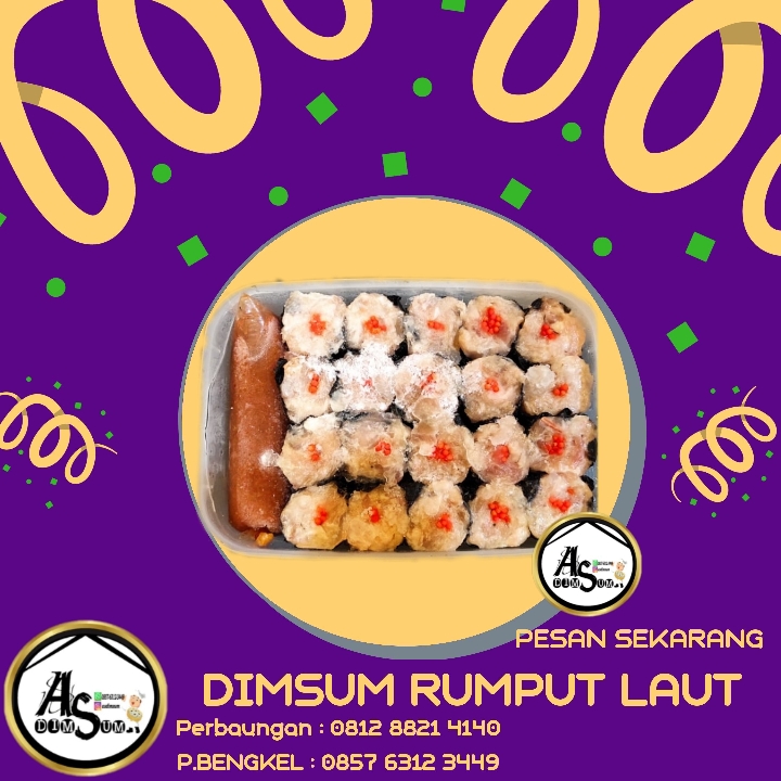 Dimsum RUMPUT LAUT  AS DIMSUM Styrofoam Up Size