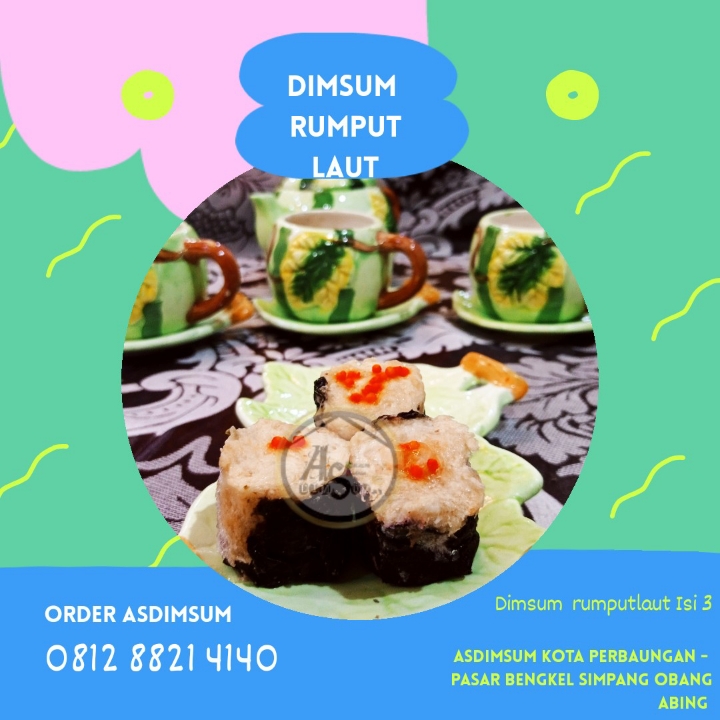 Dimsum Rumput Laut Isi 3