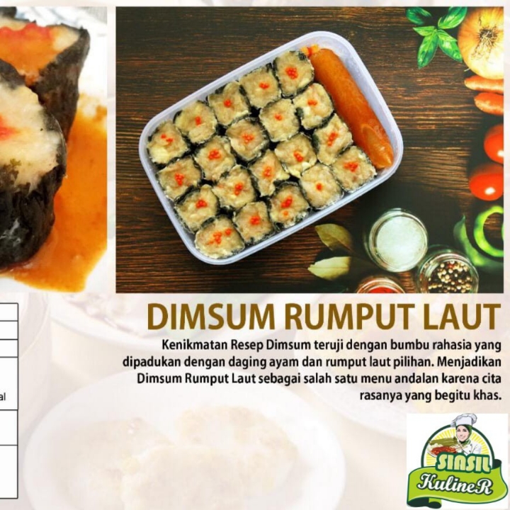 Dimsum Rumput Laut Sinsil 