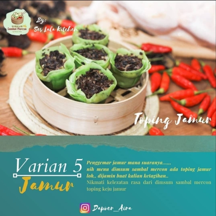 Dimsum Sambal Mercon Jamur