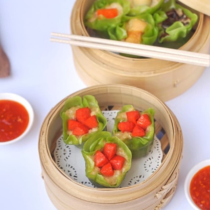 Dimsum Sambal Mercon Sosis