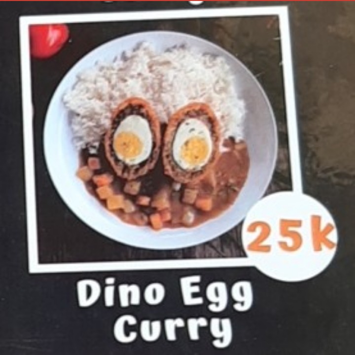 Dino Egg Curry