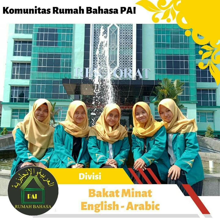 Divisi Minat Bakat - English Arabic 2