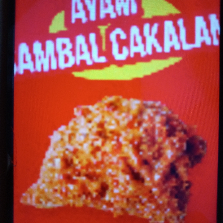 Dkriuk Ayam Sambal Cakalang