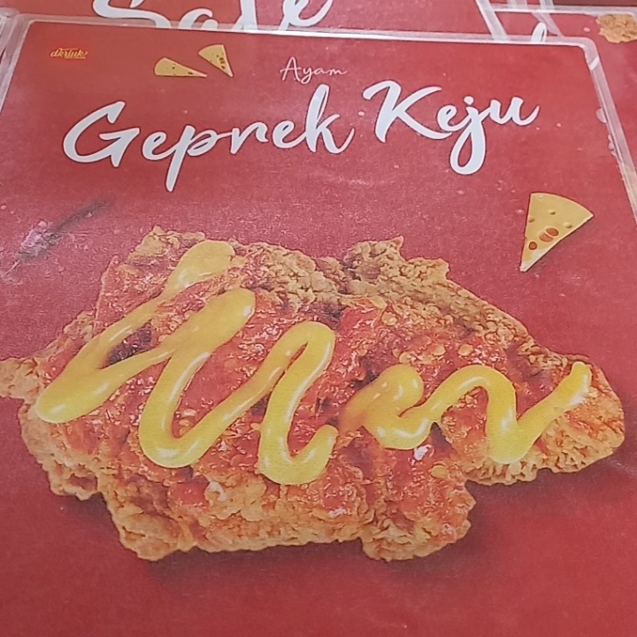 Dkriuk Geprek Keju