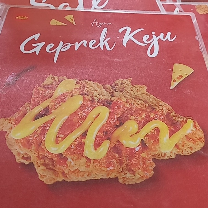 Dkriuk Geprek Keju