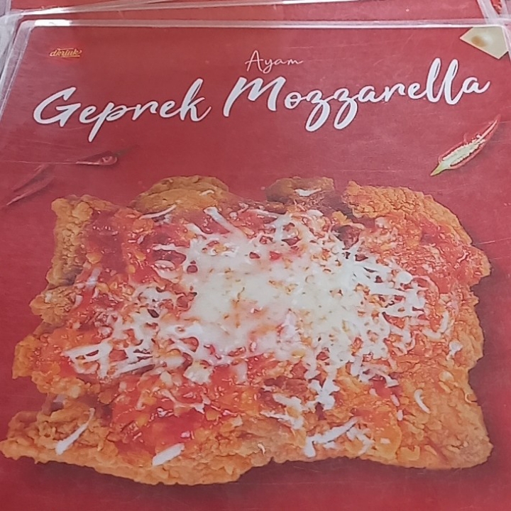 Dkriuk Geprek Mozarella