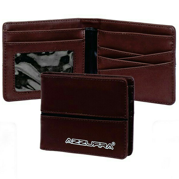 Dompet Casual Trendy Pria Sintetis Coffe 636-02 Azzurra ASLI