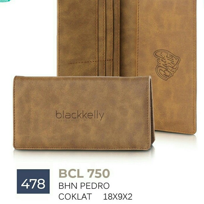 Dompet Lipat Panjang Pria Blackkelly Katalog Baru COD Asli Original BC