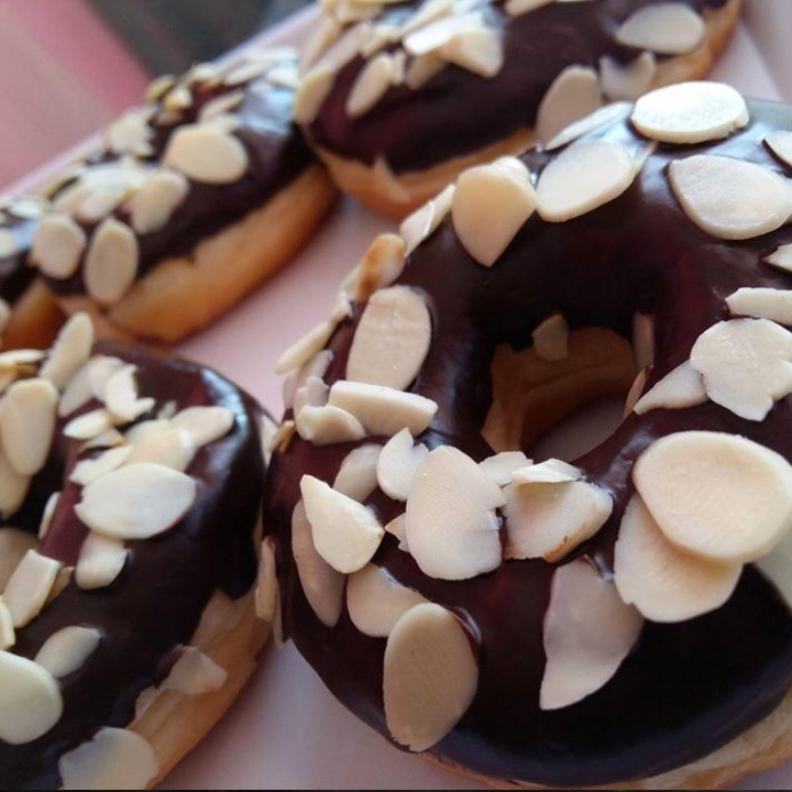 Donat Bakar Coklat