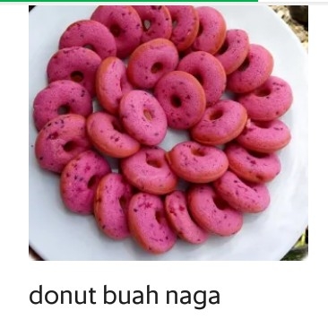 Donat Buah Naga