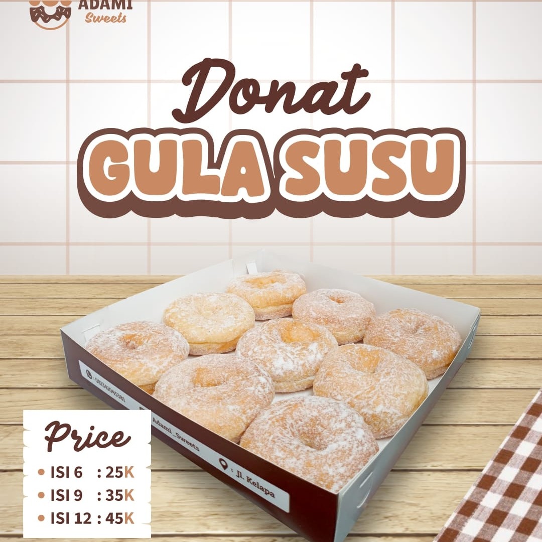 Donat Gula Susu