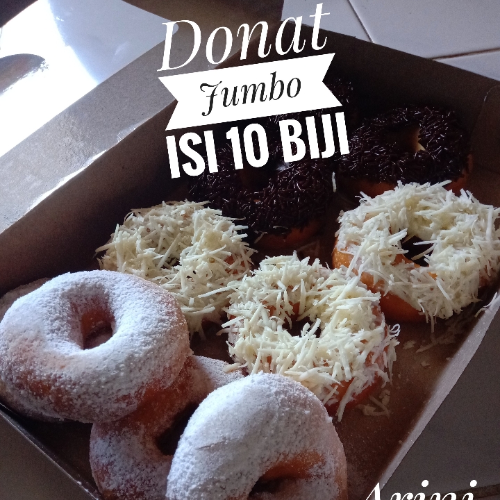 Donat Jumbo Isi 10 Biji