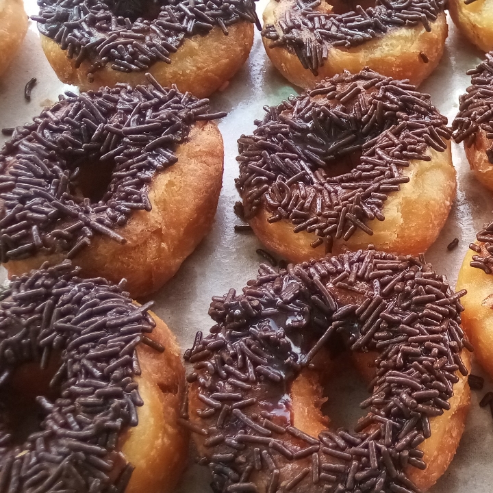 Donat Kentang Rasa Seris Coklat