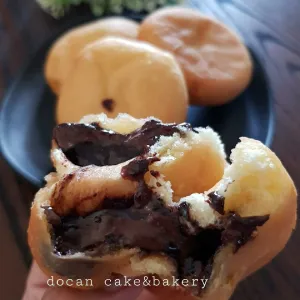 Donat cokelat frozen