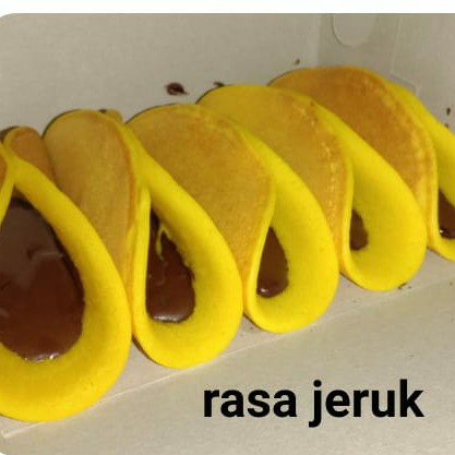 Dorayaki Lipat Rasa Jeruk