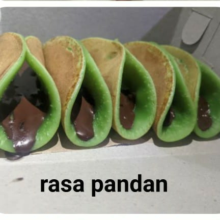 Dorayaki Lipat Rasa Pandan