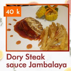 Dory Steak Sauce Jambalaya