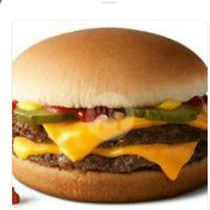 Double Cheese Burger