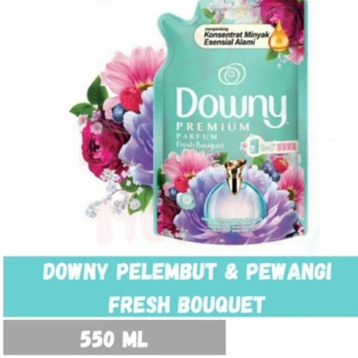 Downy Pelembut Dan Pewangi Fresh Bouquet 550 ml