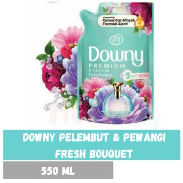 Downy Pelembut Dan Pewangi Fresh Bouquet 550 ml