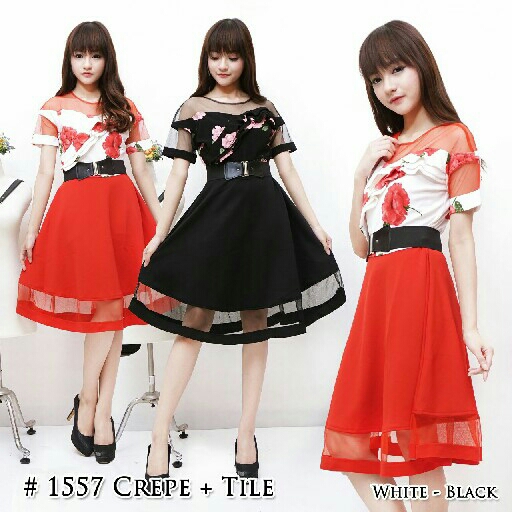 Dress Crepe 