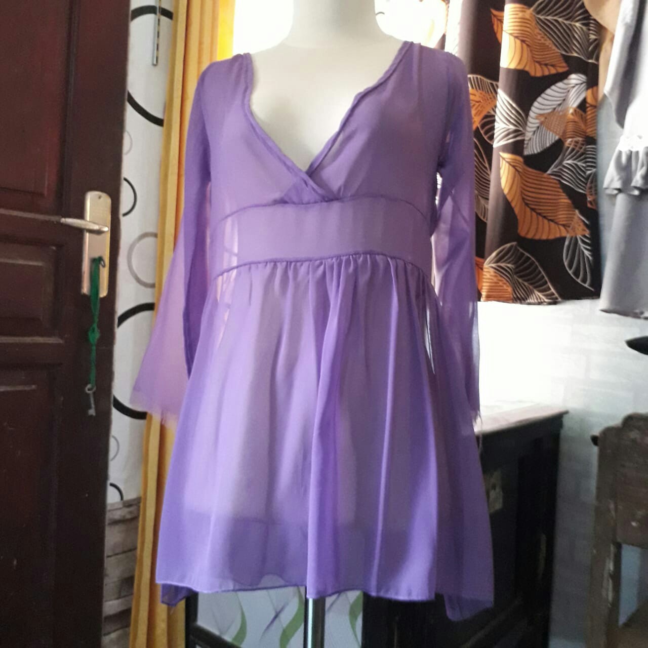 Dress Import Purple