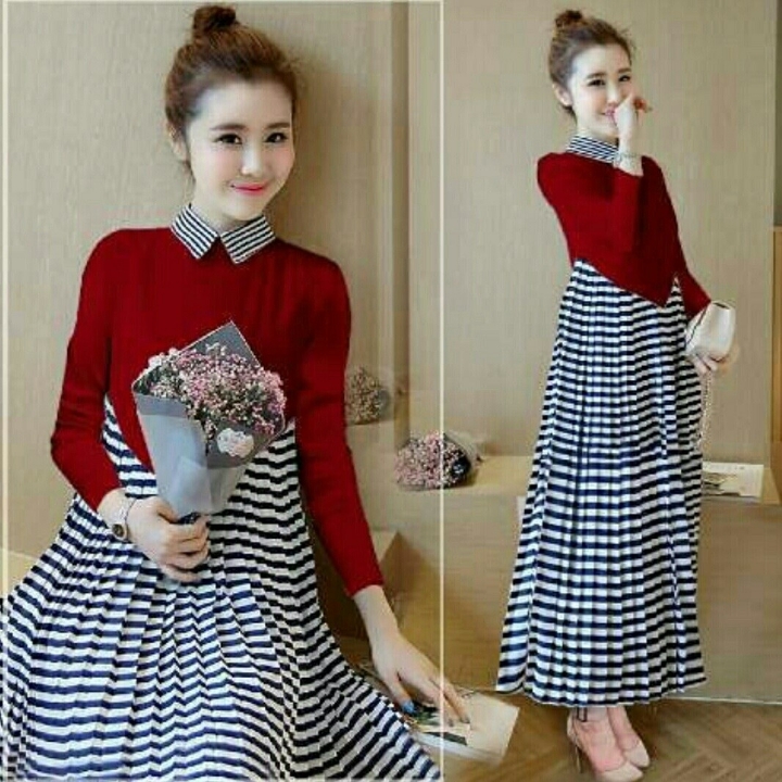 Dress Maxy Michie Merah