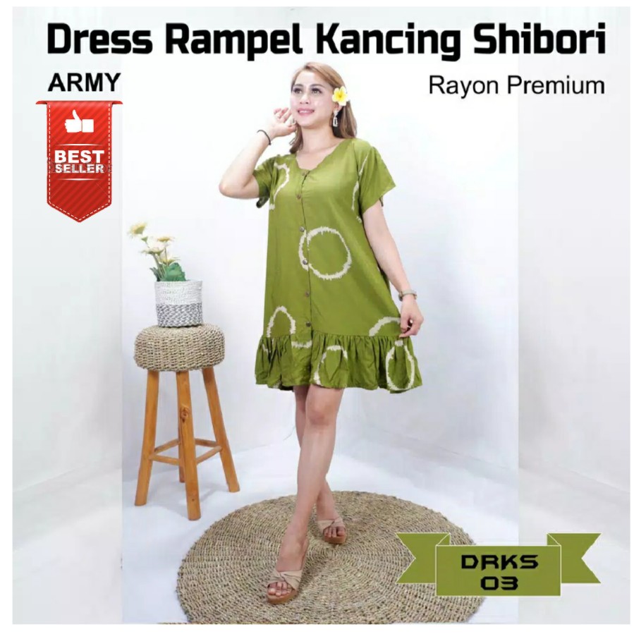 Dress Rampel Shibori 3