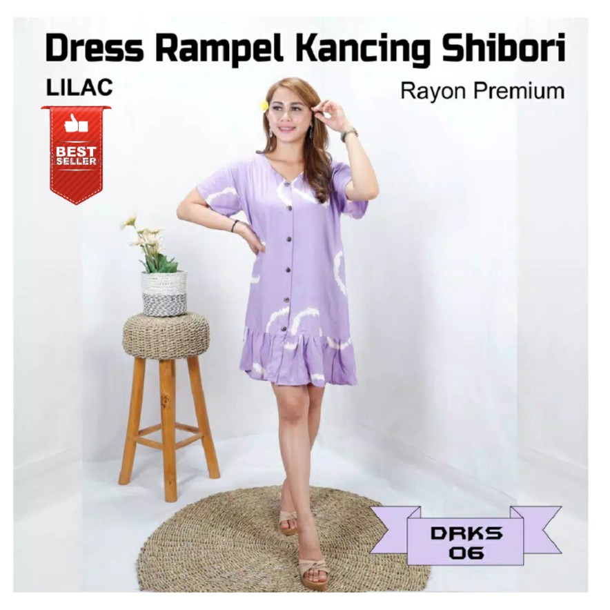 Dress Rampel Shibori 5