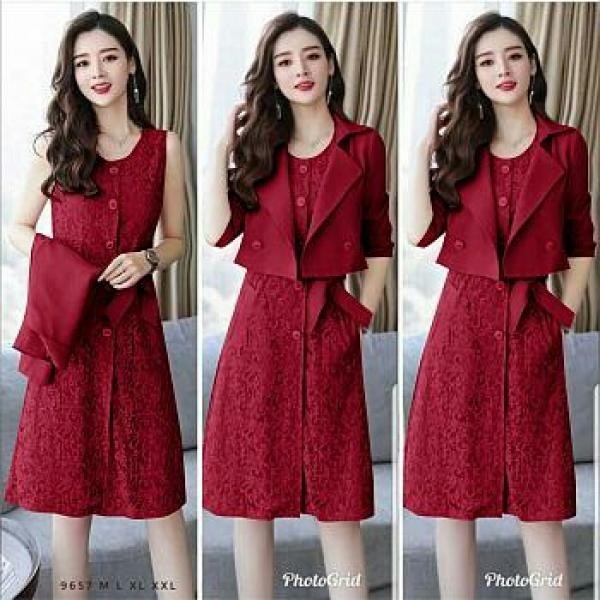 Dress Rompi Indah 