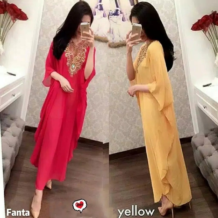 Dress kaftan keong 2