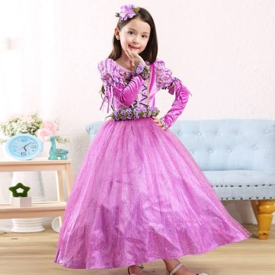 Dress princess rapunzel