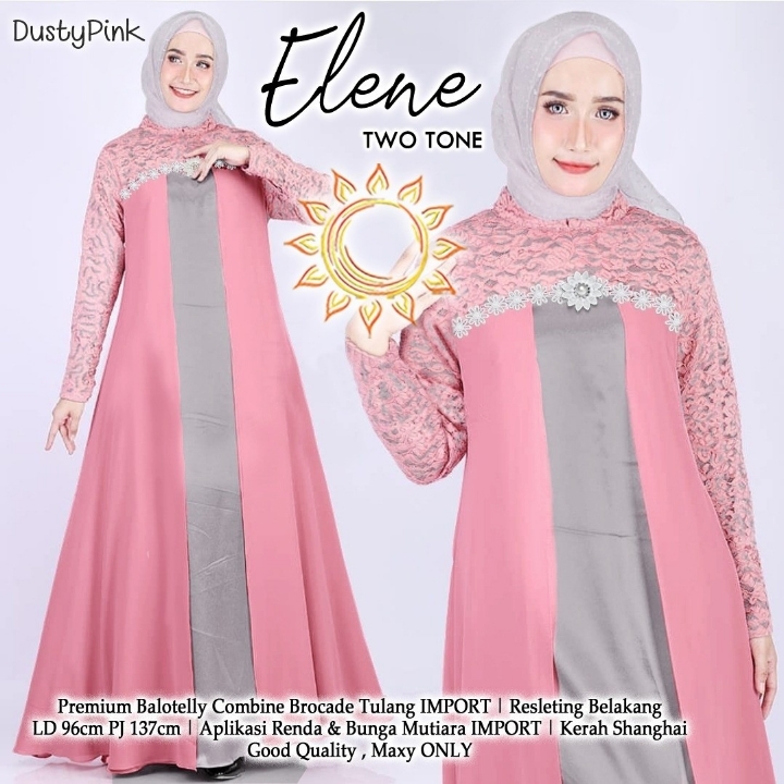 Dress twotone elene 4