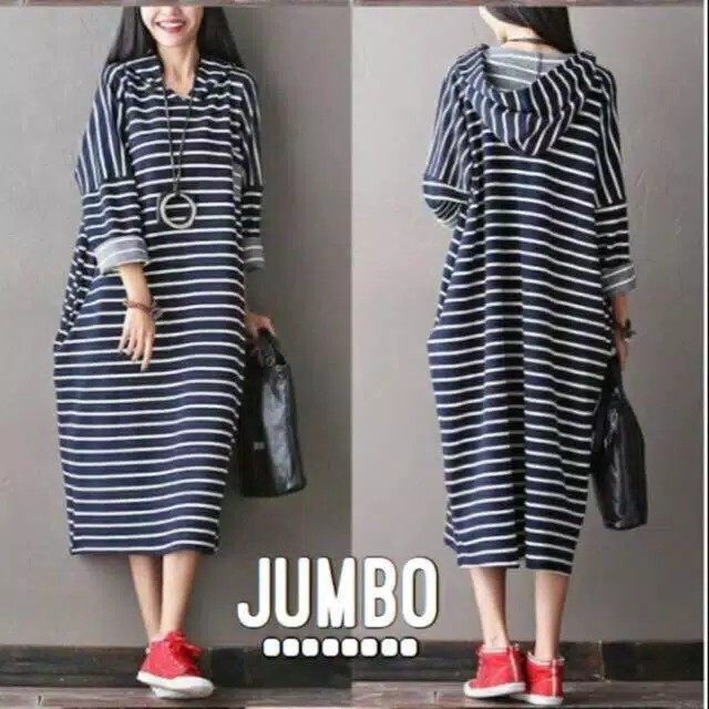 Dress wanita godiva hodie salur jumbo