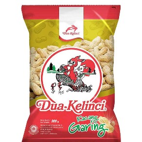 Dua Kelinci Kacang Garing 375G