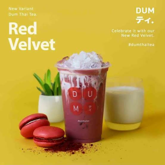 Dum Thai Tea Red Velvet