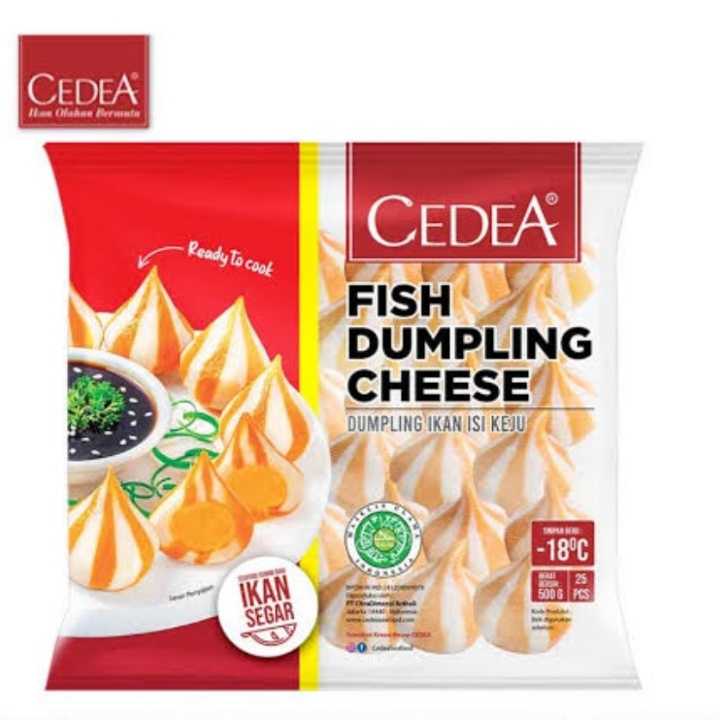 Dumpling Keju Cedea 500 Gram